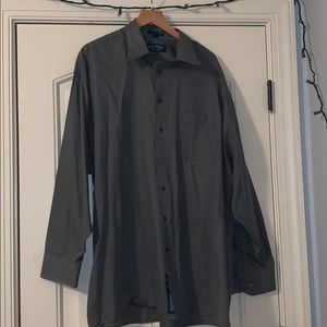 Stafford Relaxed Fit Grey Men’s Shirt